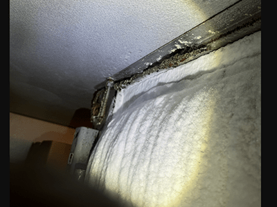 Found-evaporator-completely-iced-over