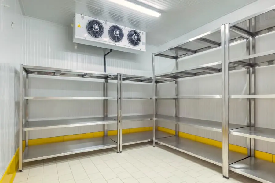 New walk Cooler and Freezer