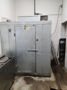 Walkin freezer at downtown Billy bobs burgers not feeling well