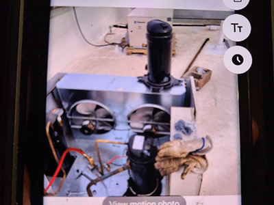 Replaced Old Compressor and Drier