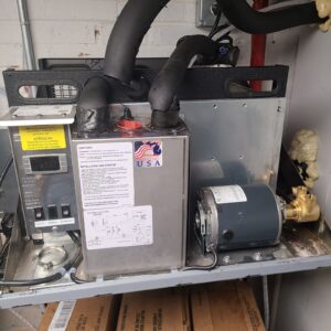 Glastender glycol chiller for Beer Tap failed pump caused failed TEV after heavy flood back.