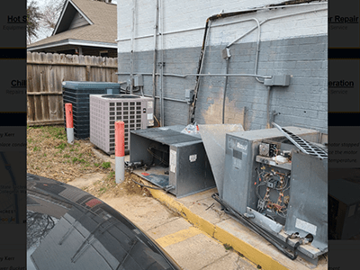 Installed New Condenser Fan Motor