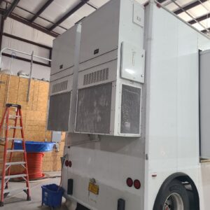 Checked Bard units in this mobile MRI unit. An internal restriction in the condenser causing all kinds of badness.  Will replace and make sing like a Lark