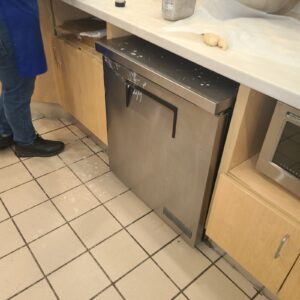 Repaired short on undercover cooler