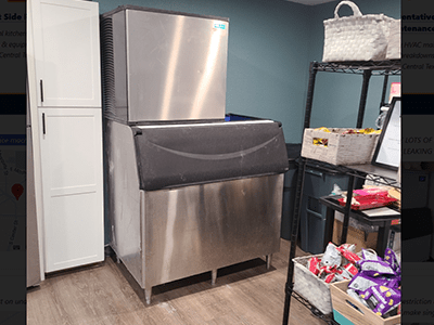 paying it forward ice-machine donation waco tx