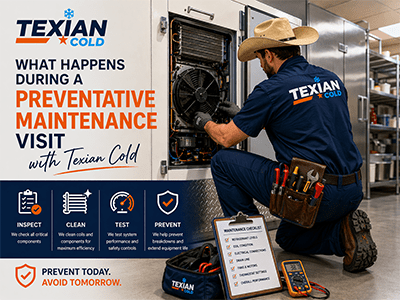 What Happens During a Preventative Maintenance Visit with Texian Cold