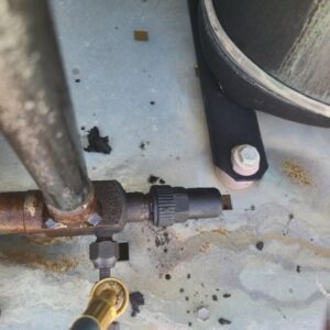 Beer cave had a leak. Added a bit of gas to feed the beast