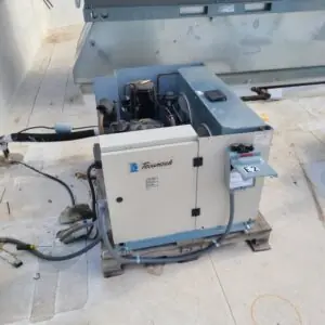 Warranty compressor changeout. Original installer ysed 3/8 instead of 1/2 as required by the manufacturer