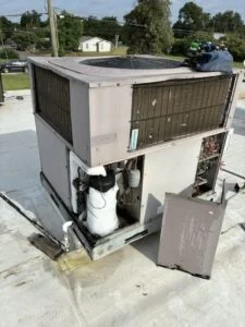 AC Down at a Waco Food Store