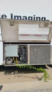 This Harvest Medixal mobile chillee was ill.