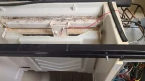 This ic3 machine wouldnt stop filling the well. Replaced inlet valve and cleaned it up