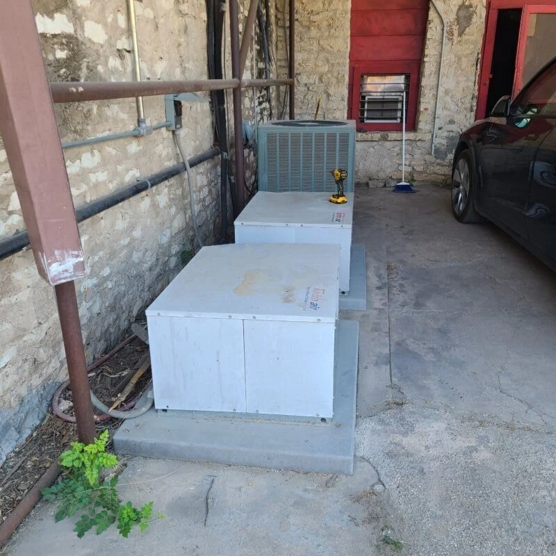They couldnt get a qualified trustworthy company to help. We fixed the grounded conyrol wire and got them running again. A bi...