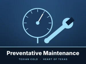 Preventative maintenance graphic for Texian Cold